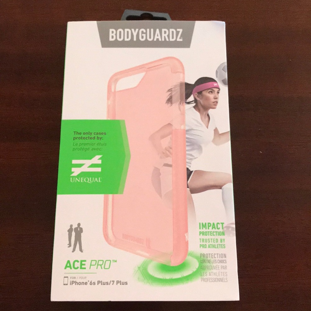 Bodyguardz Pink iPhone 6s Plus/7 Plus Cover